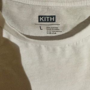 Kith White T-Shirt Like New size L